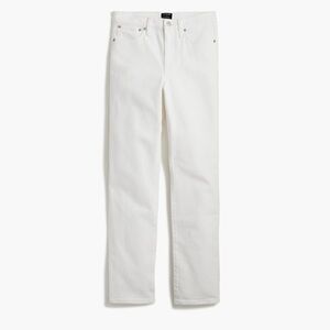 NWT | J.Crew | Essential Straight White Denim Jeans | Size 26